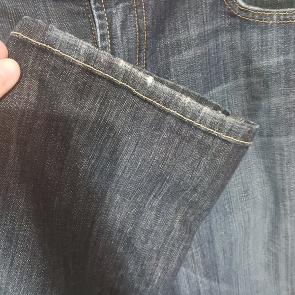 David Kahn darkwash distressed jeans - Picture 2 of 11